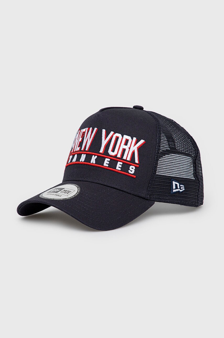 

Шапка New Era в тъмносиньо с апликация, Тъмносин