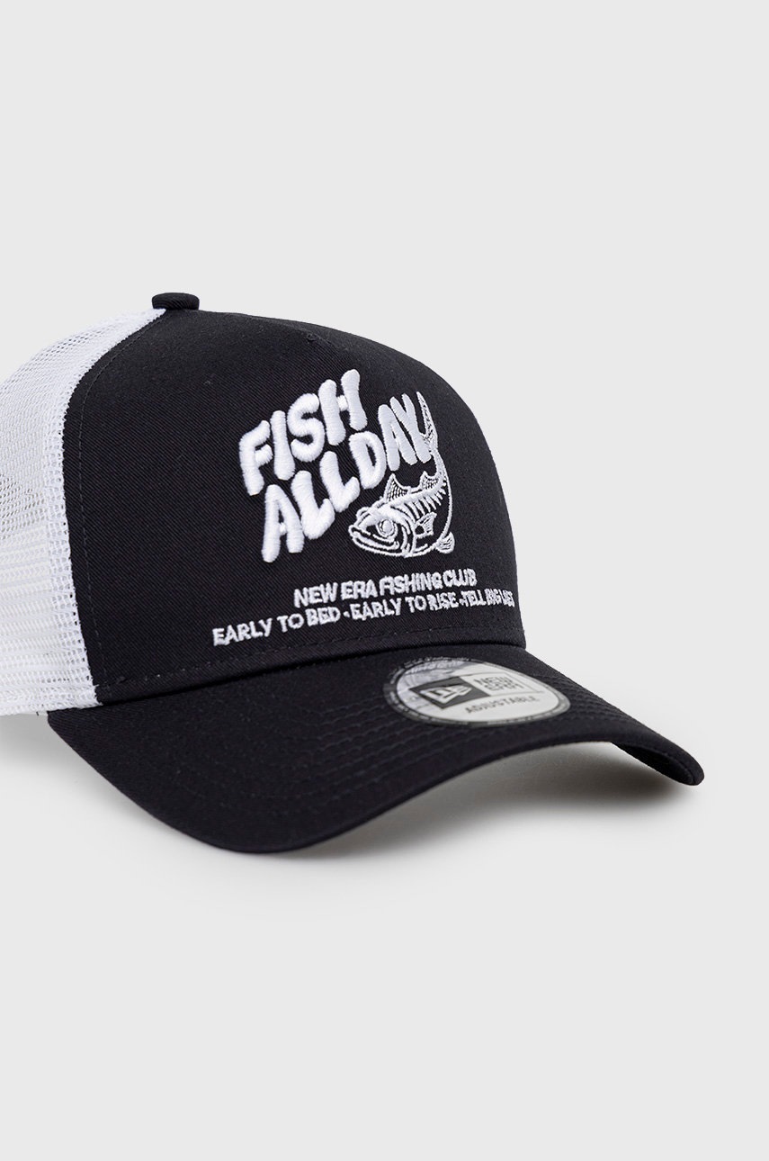 

Кепка New Era цвет синий с аппликацией