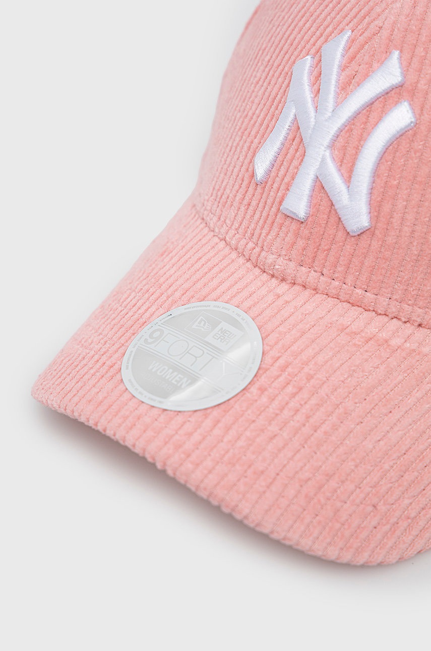 

Кепка New Era цвет розовый с аппликацией