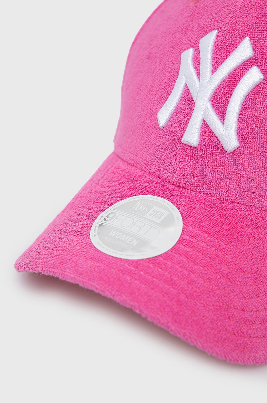 

Кепка New Era цвет розовый с аппликацией