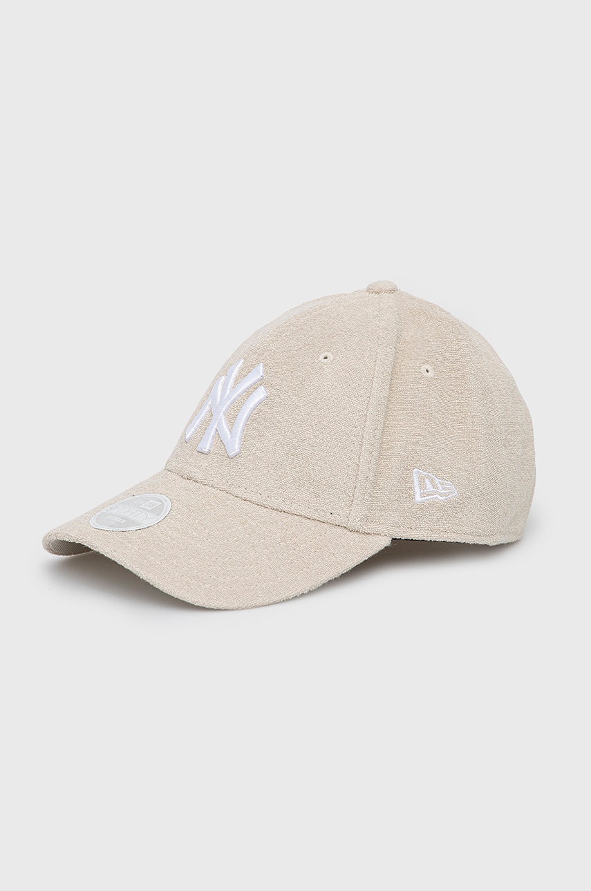 

Шапка New Era в бежово с апликация, Бежов