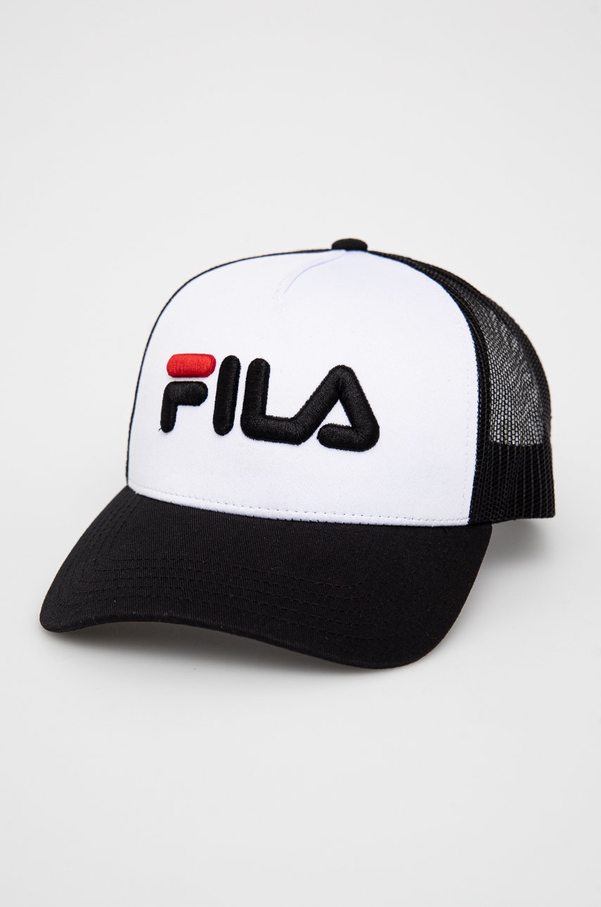 Fila Sapca Culoarea Alb, Cu Imprimeu