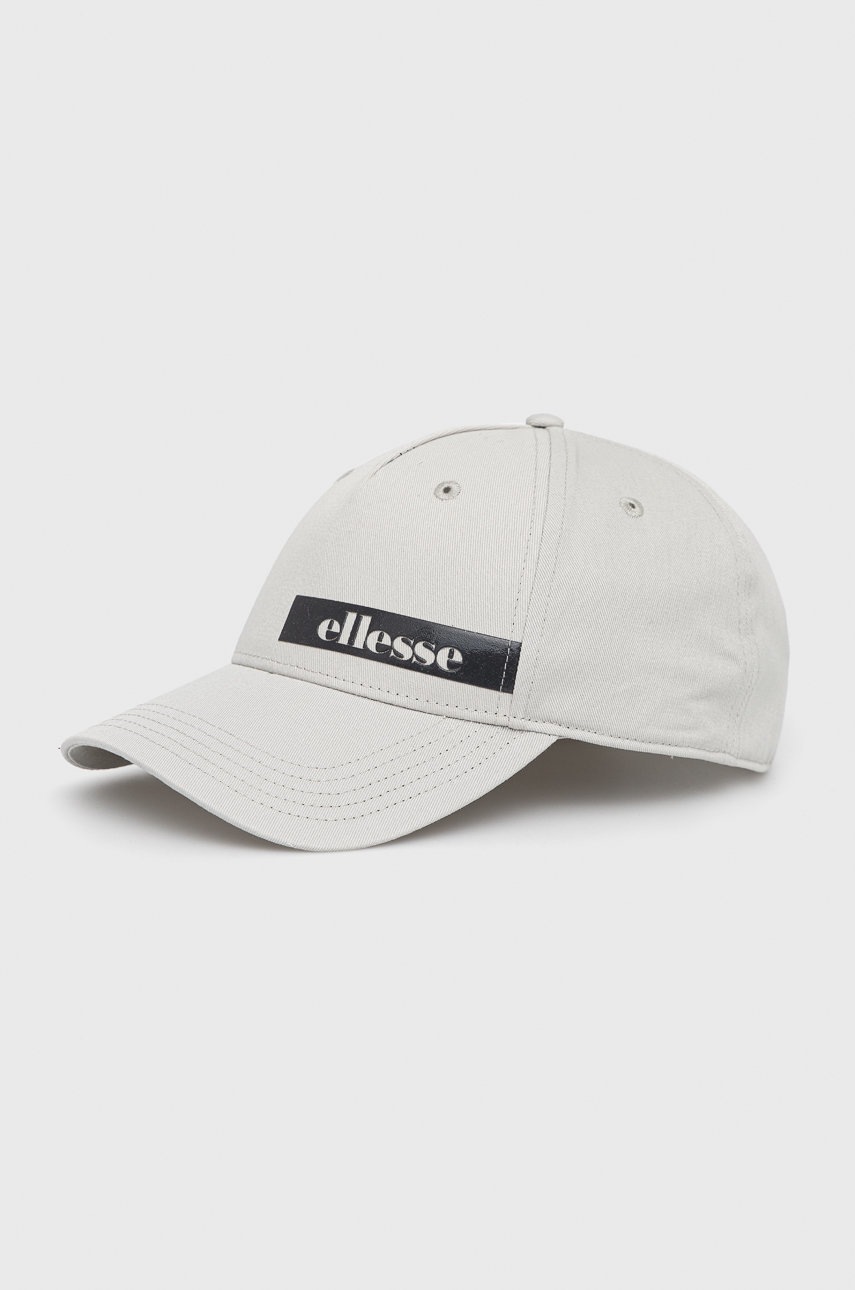 

Шапка Ellesse в сиво с принт, Сив