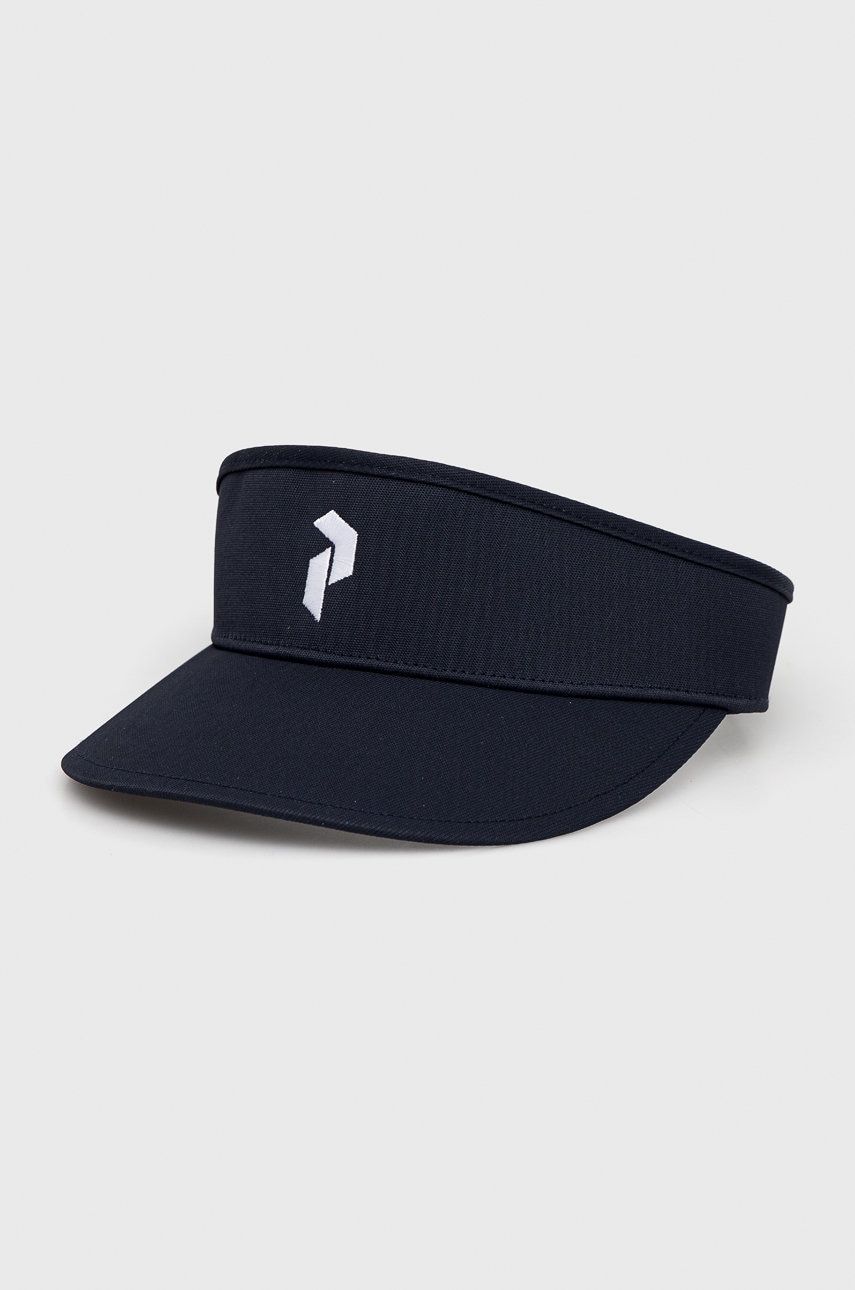 Peak Performance sapca cozoroc culoarea albastru marin, cu imprimeu