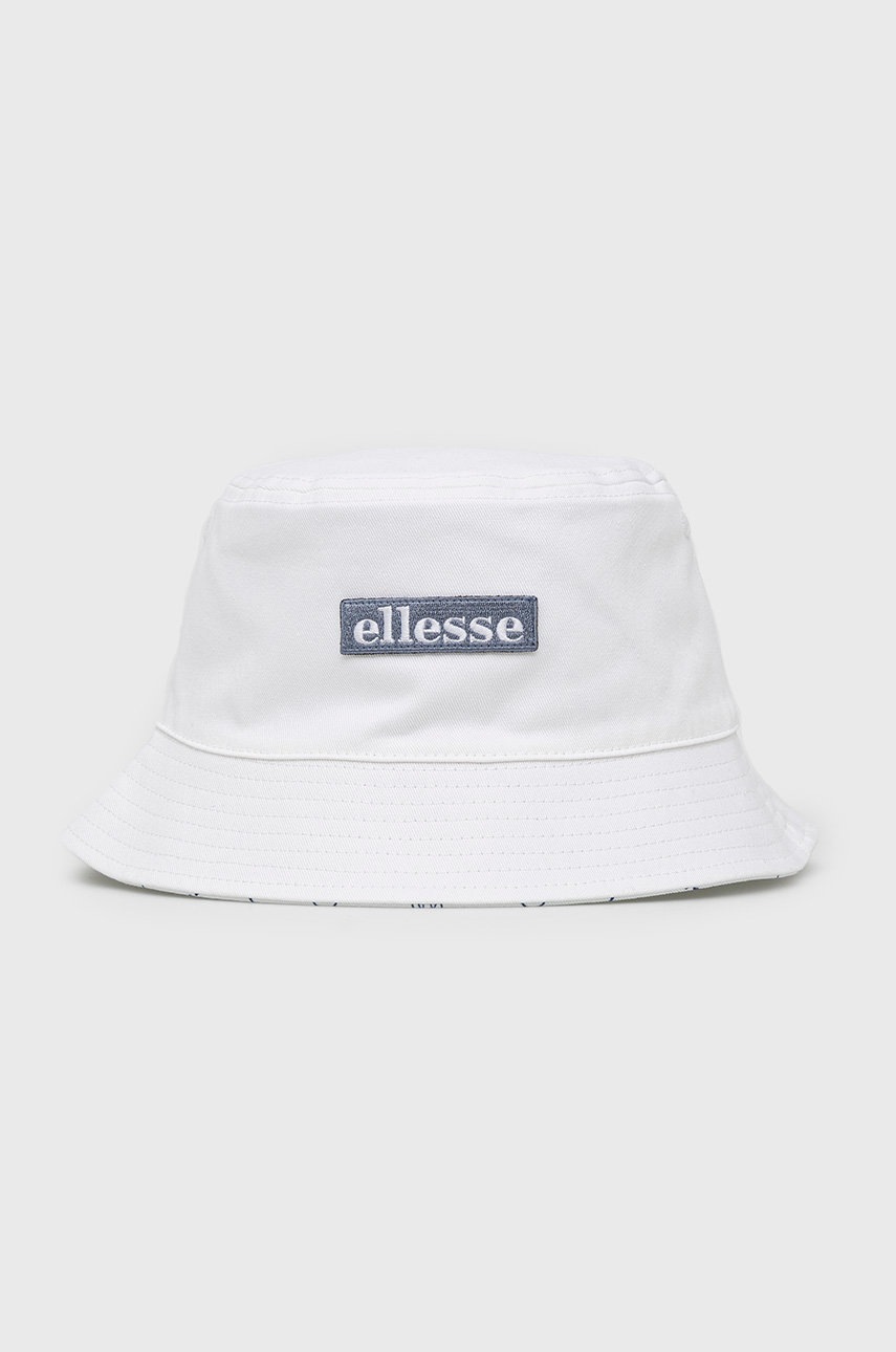 

Памучна капела с две лица Ellesse в бяло от памук, Бял