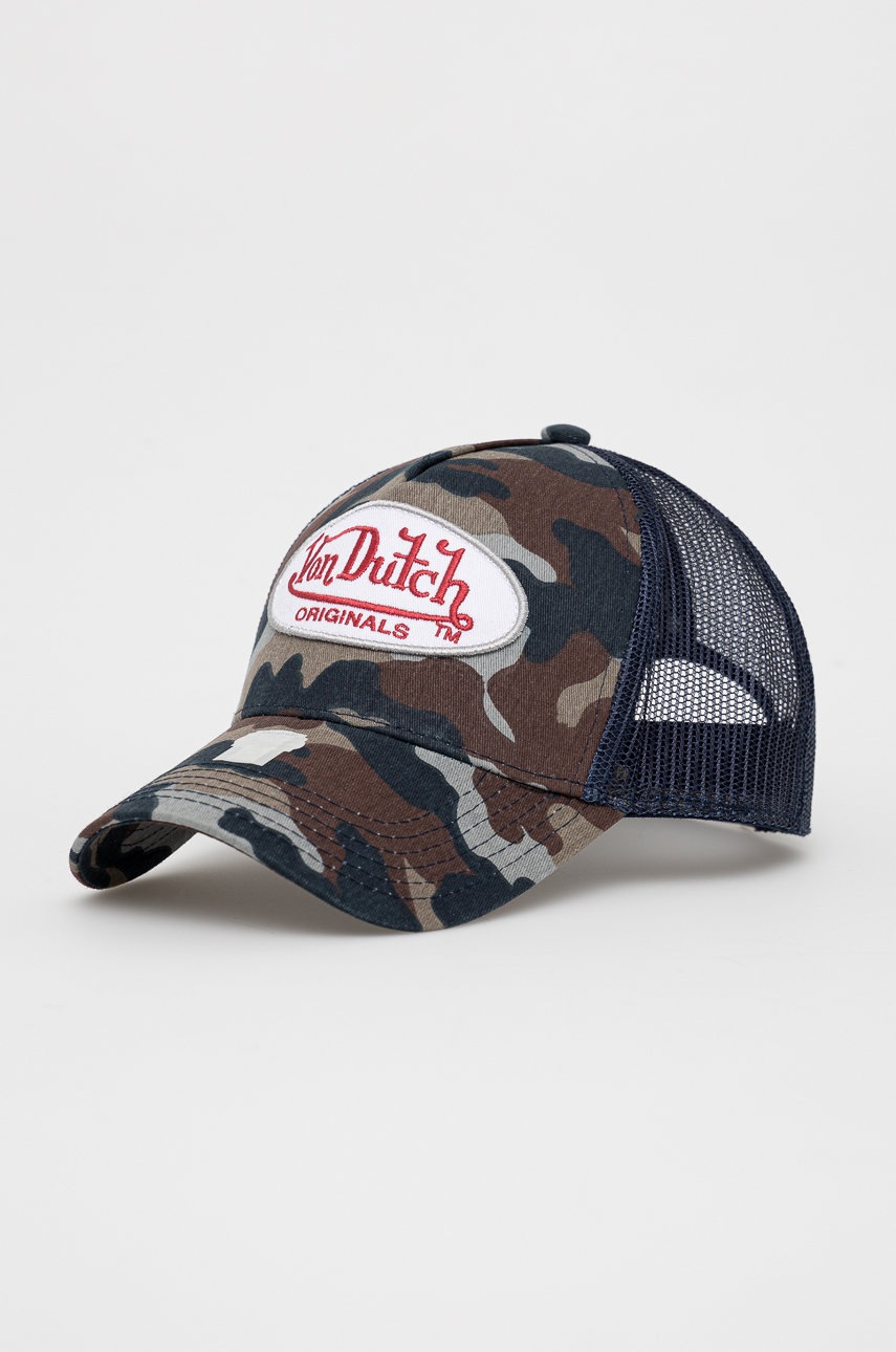 

Шапка Von Dutch с апликация, Многоцветен