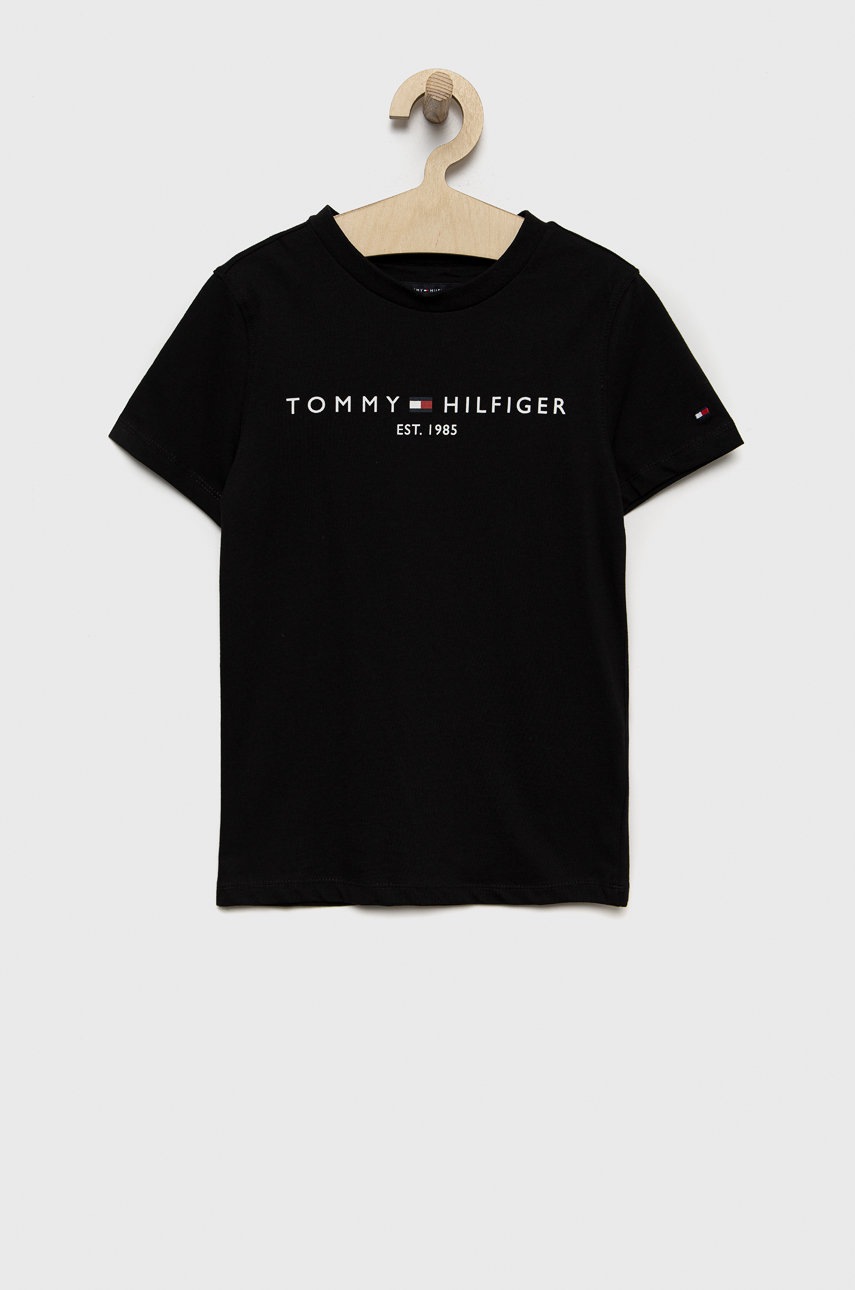 

Дитячий бавовняний комплект Tommy Hilfiger колір чорний