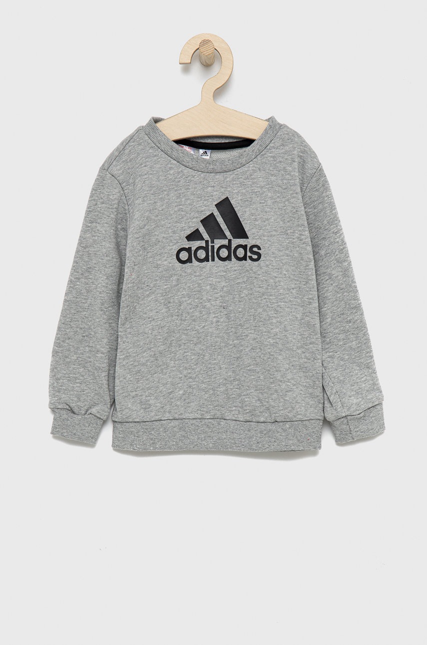 

Детский спортивный костюм adidas Performance HF8819 цвет серый