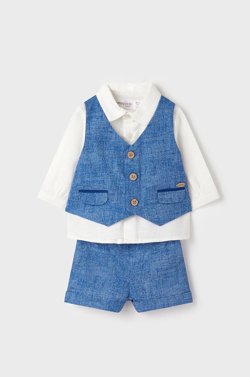 

Комплект за бебета Mayoral Newborn в лилаво, Виолетов