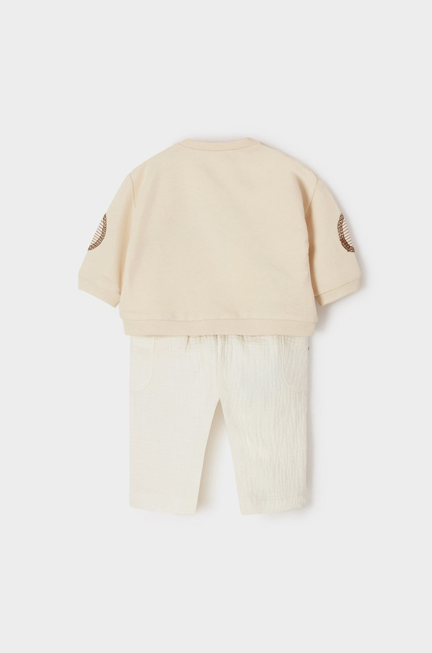 

Дитячий комплект Mayoral Newborn колір бежевий