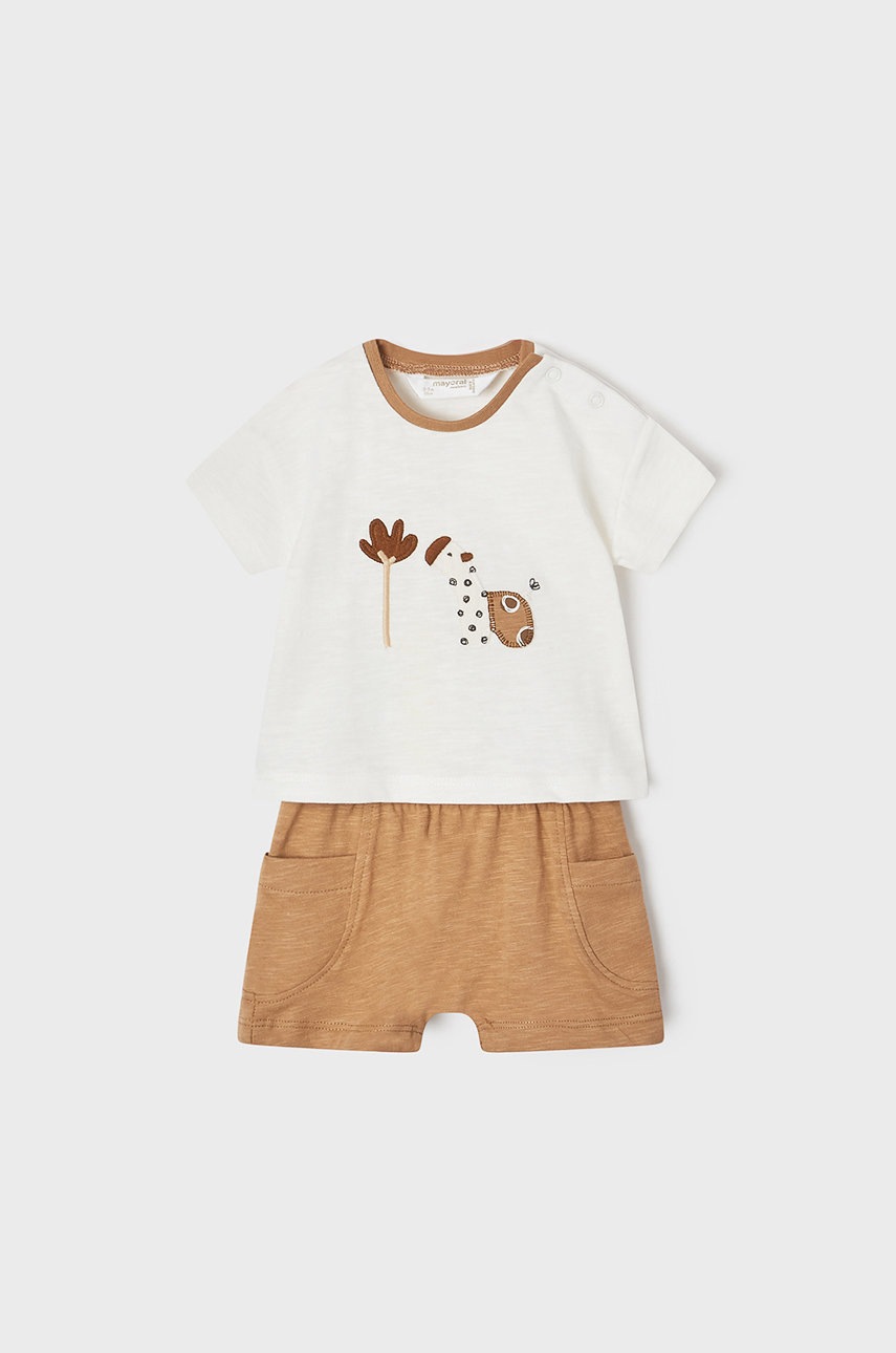 

Детский комплект Mayoral Newborn (2-pack) цвет бежевый