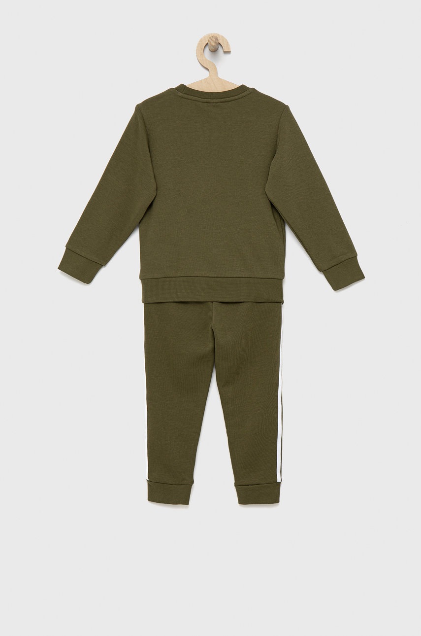 

Детский спортивный костюм adidas Originals HE4668 цвет зелёный