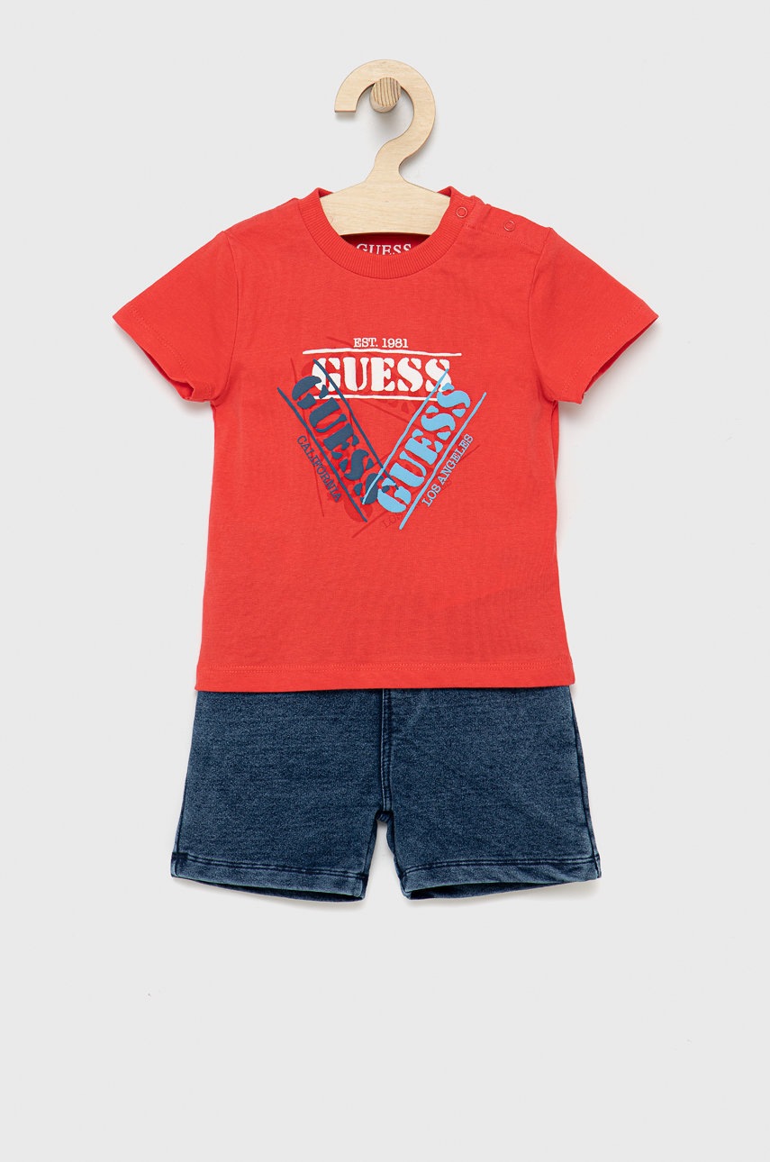 

Дитячий комплект Guess колір червоний