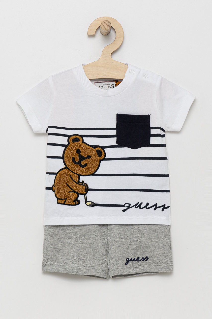 

Детски комплект Guess в бяло, Бял