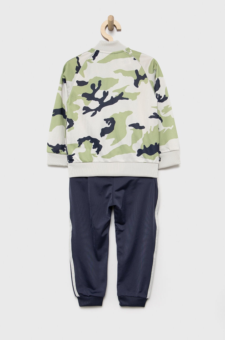 

Детский спортивный костюм adidas Originals HC4534 цвет зелёный