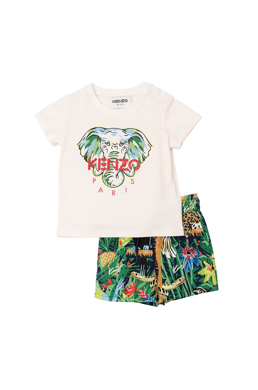 

Детски комплект Kenzo Kids в бяло, Бял