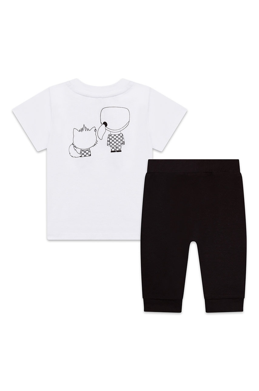 

Дитячий комплект Karl Lagerfeld колір білий