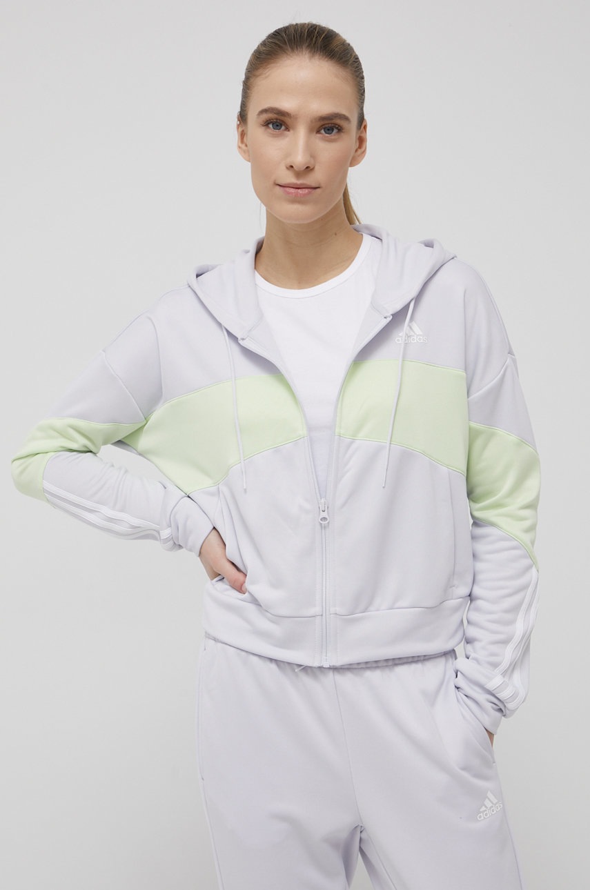 

Спортивний костюм adidas Performance HD9034 жіночий колір сірий