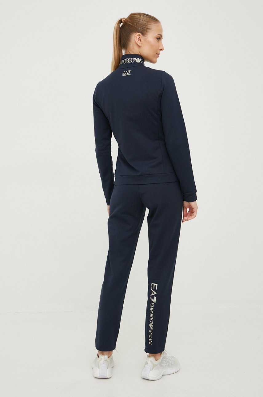 

Спортивный костюм EA7 Emporio Armani женский цвет синий