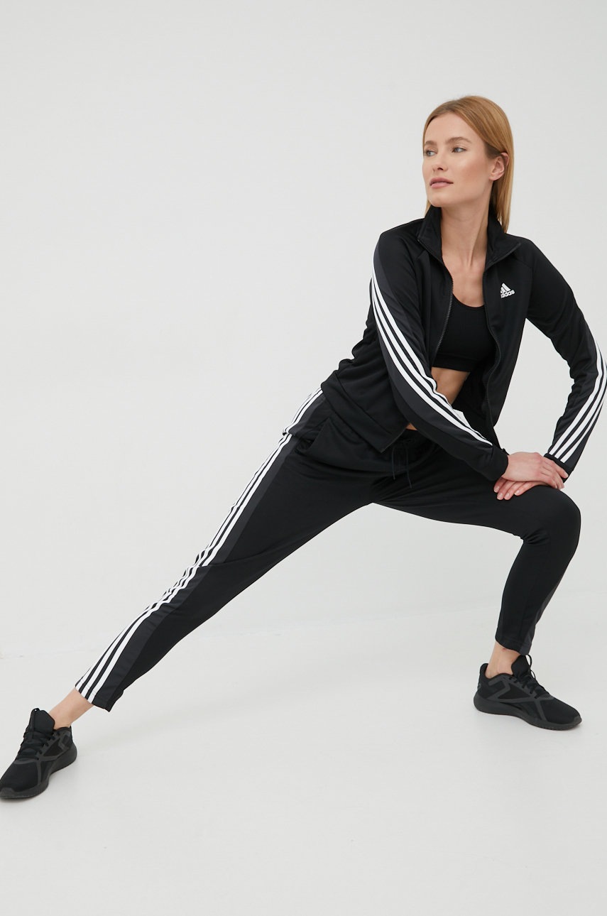 

Спортивний костюм adidas Performance Teamsport H67027 жіночий колір чорний