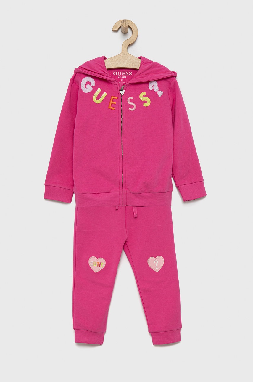 

Guess - Детски анцуг, Розов