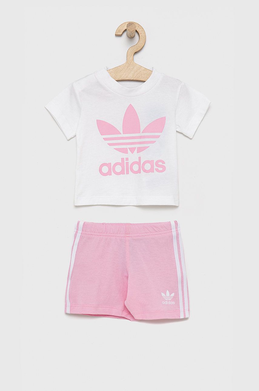 Adidas Originals Compleu copii HE4658 culoarea roz
