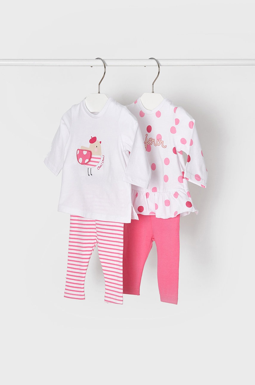 

Комплект за бебета Mayoral Newborn в розово, Розов