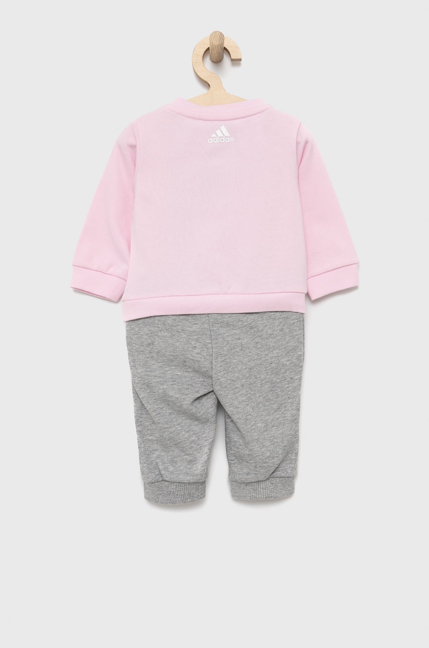 

Дитячий спортивний костюм adidas Performance H65821 колір рожевий