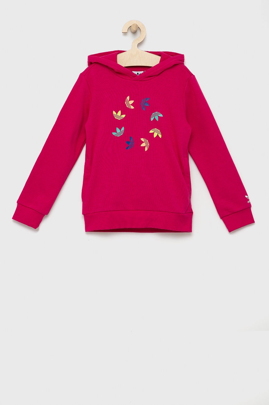 

Детский спортивный костюм adidas Originals HB9481 цвет розовый