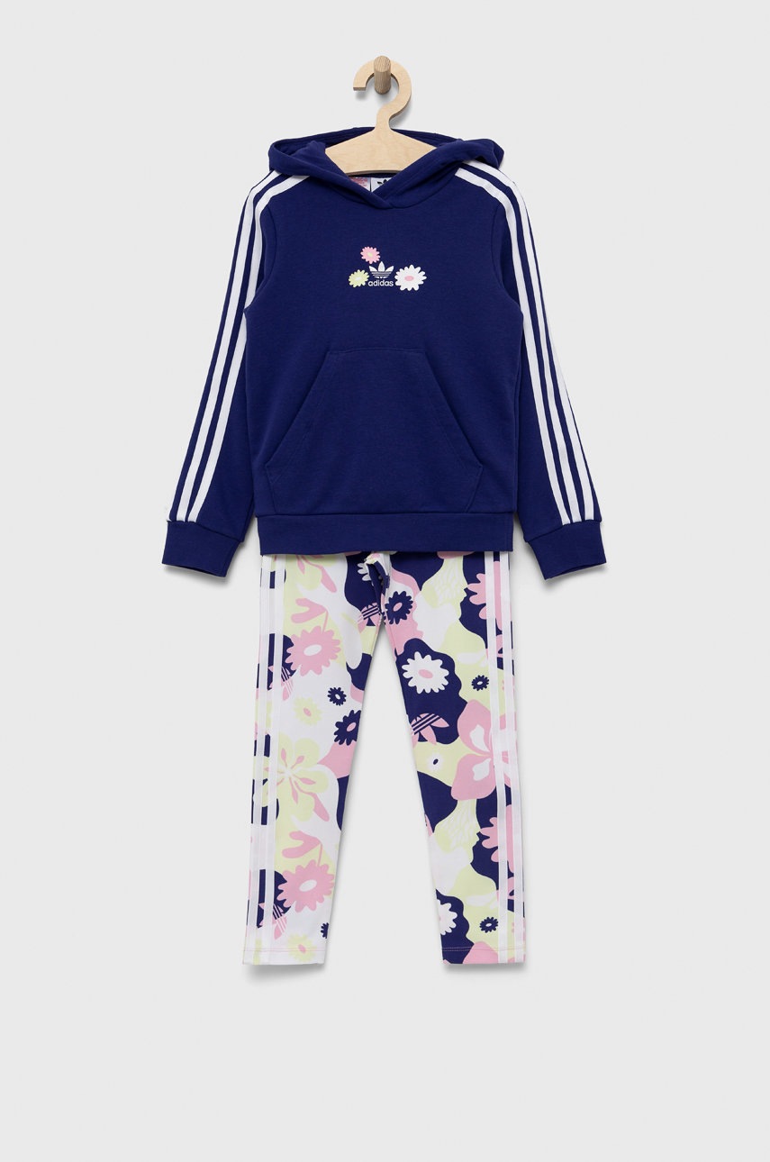 

Детски комплект adidas Originals HC4601 в тъмносиньо, Тъмносин
