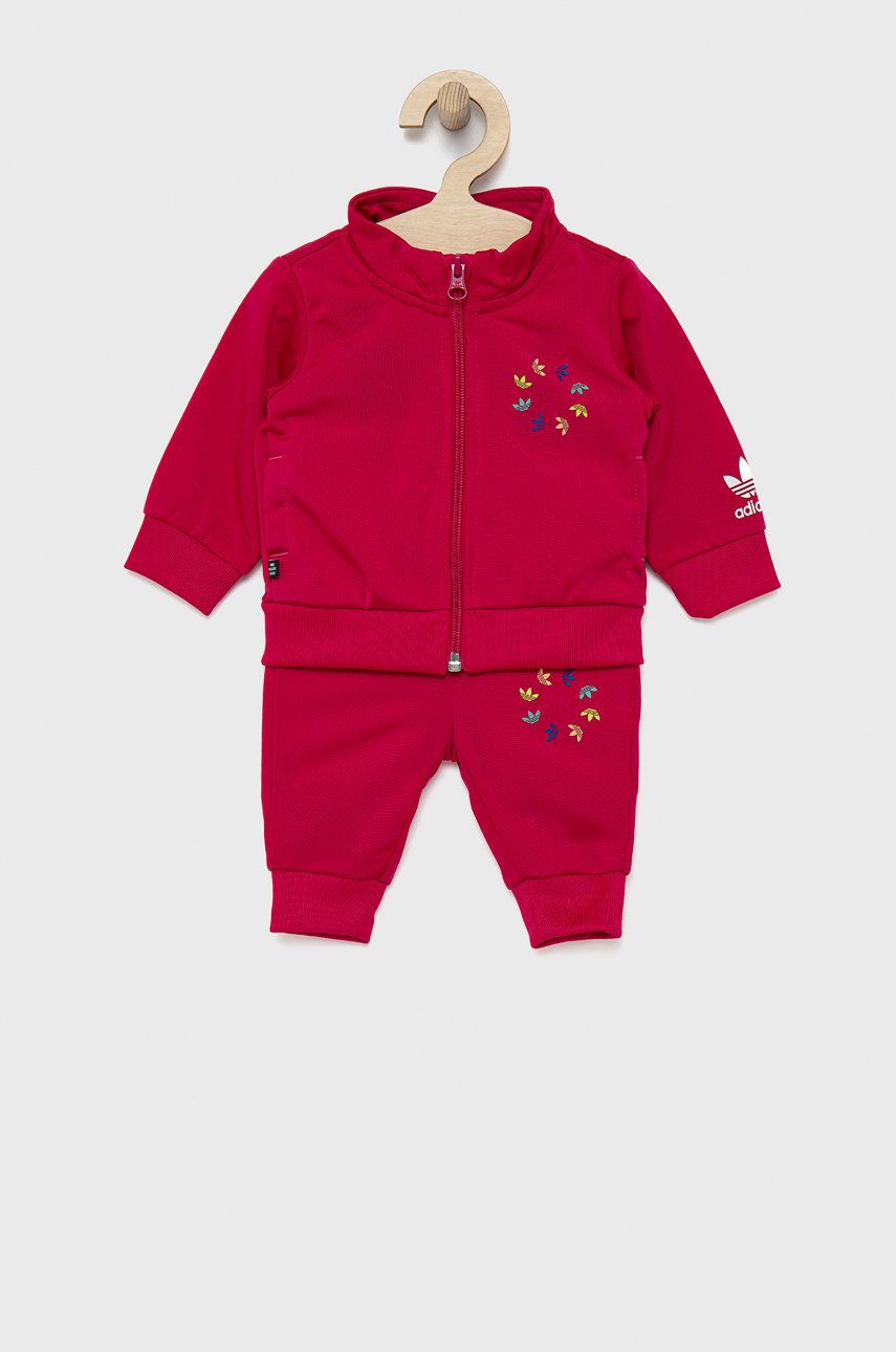 Adidas Originals dres dziecięcy HE6857 kolor różowy