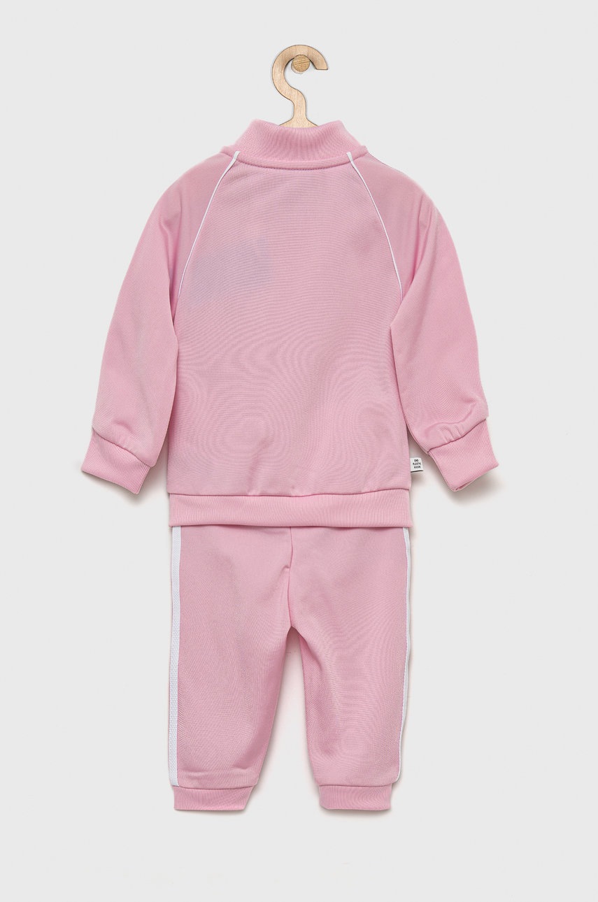 

Дитячий спортивний костюм adidas Originals колір рожевий