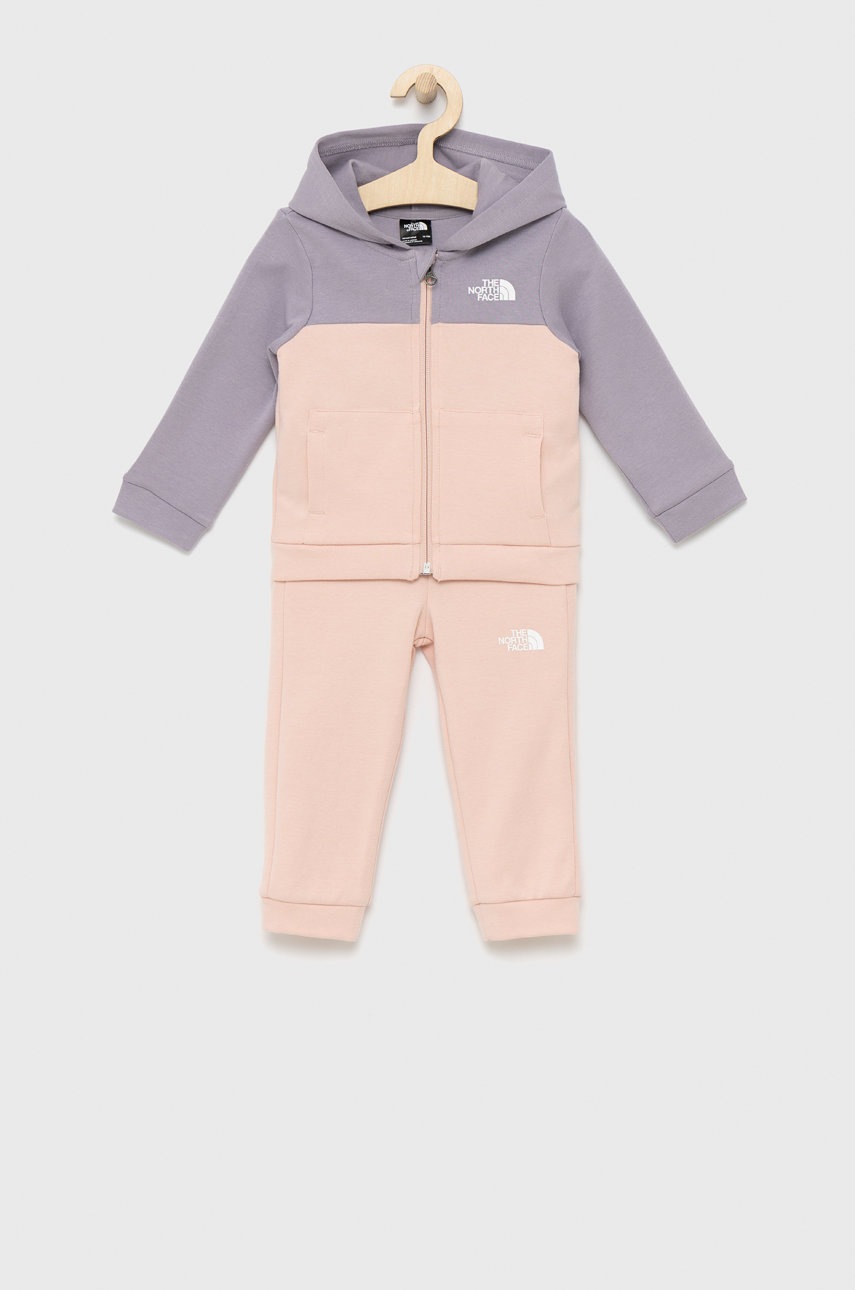 

Детски анцуг The North Face в розово, Розов