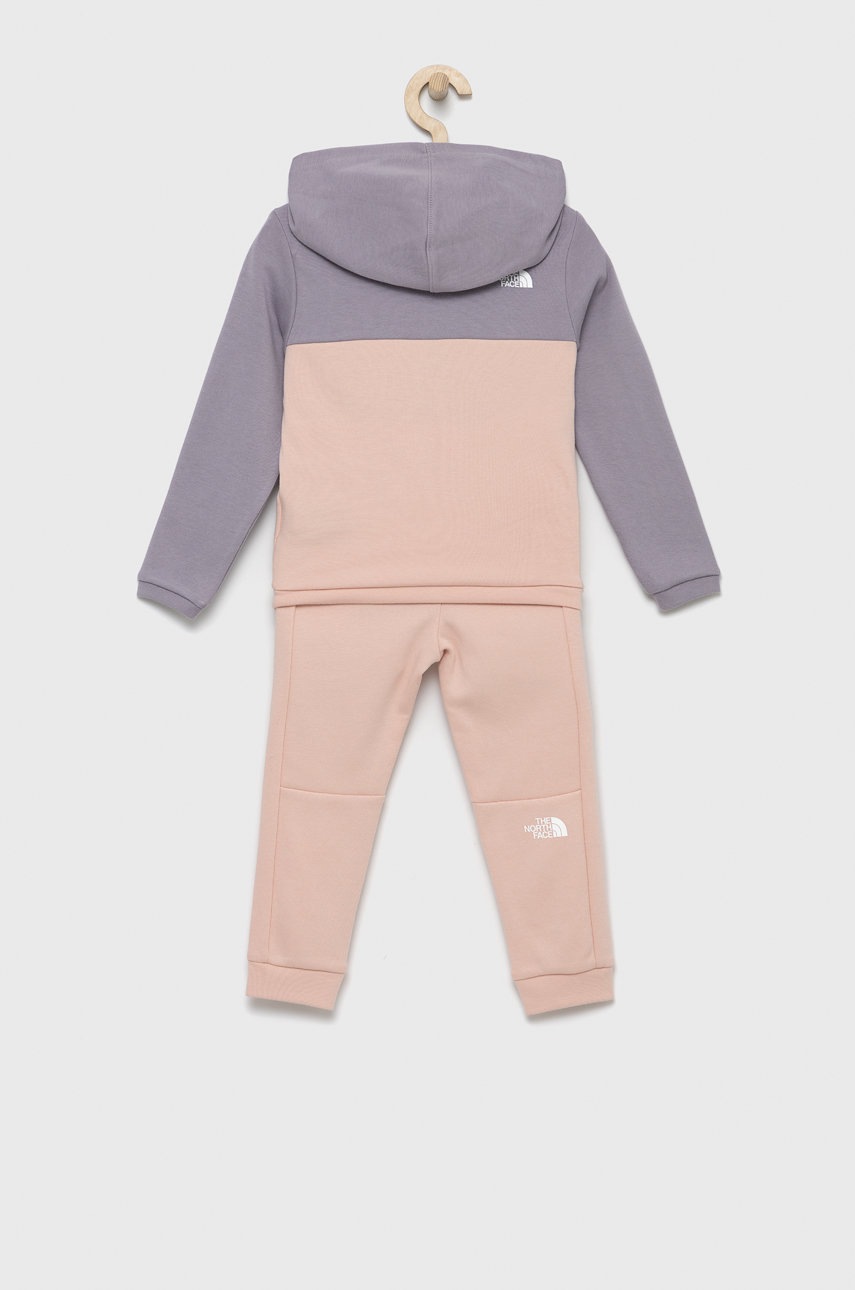 

Дитячий спортивний костюм The North Face колір рожевий