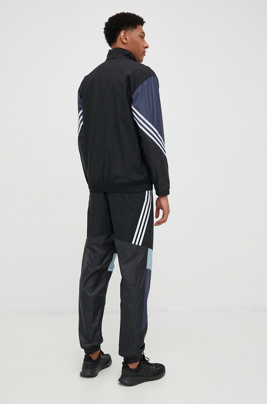 

Спортивный костюм adidas Performance мужской цвет чёрный