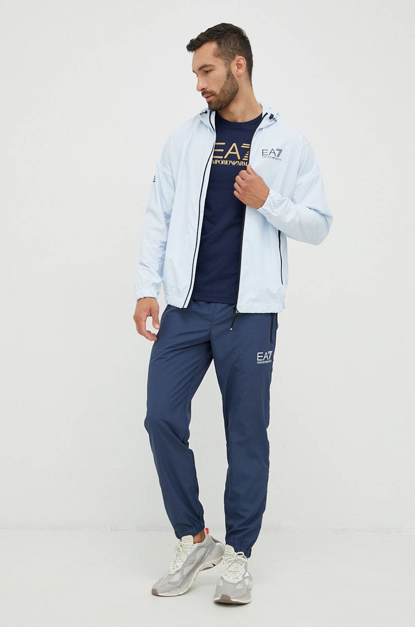 

Анцуг EA7 Emporio Armani мъжки в зелено, Син
