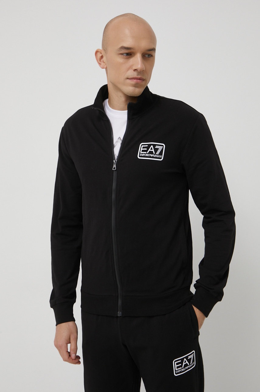 

Спортивный костюм EA7 Emporio Armani мужской цвет чёрный
