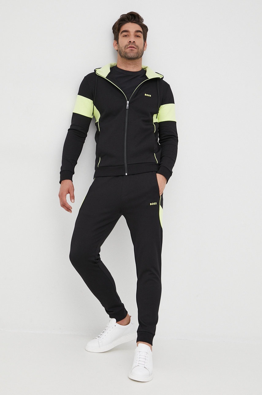 

Анцуг BOSS Boss Athleisure мъжки в черно, Черен