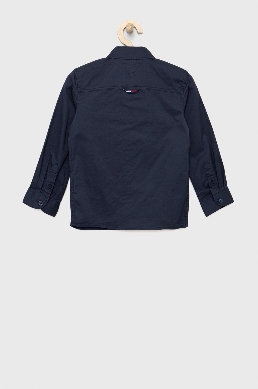 

Дитяча сорочка Tommy Hilfiger колір синій