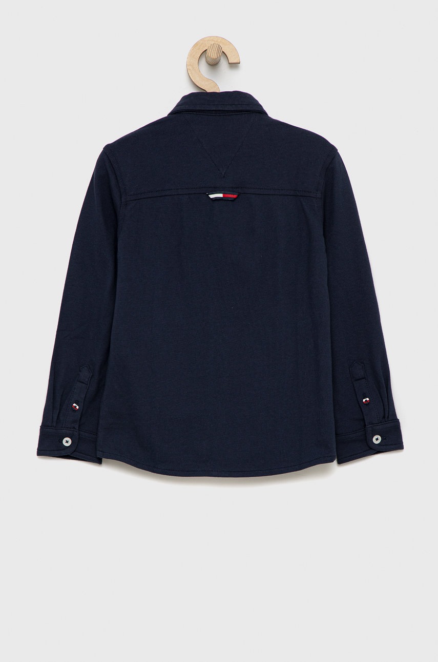 

Дитяча сорочка Tommy Hilfiger колір синій