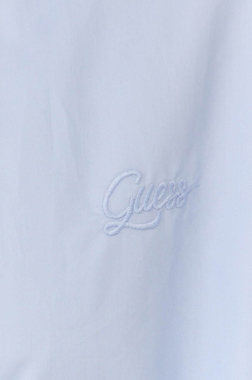 

Бавовняна сорочка Guess жіноча relaxed класичний комір