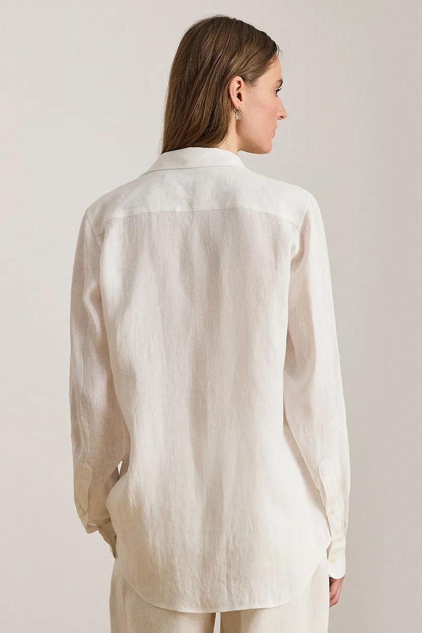 Ľanová košeľa Lauren Ralph Lauren
