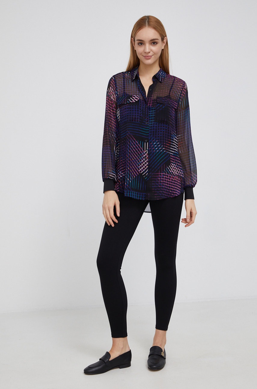 

Сорочка Dkny жіноча regular класичний комір