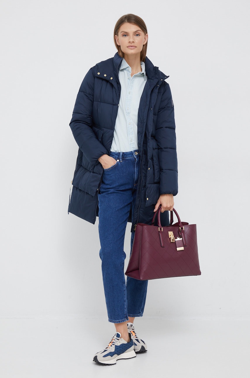 

Бавовняна сорочка Polo Ralph Lauren жіноча regular класичний комір