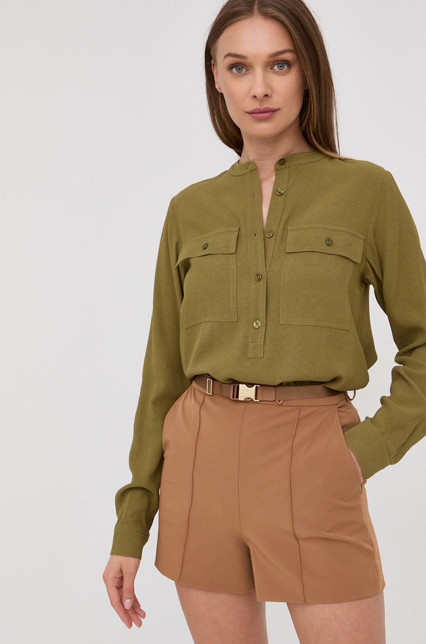 MICHAEL Michael Kors bluza femei, culoarea verde, answear.ro imagine noua 2022