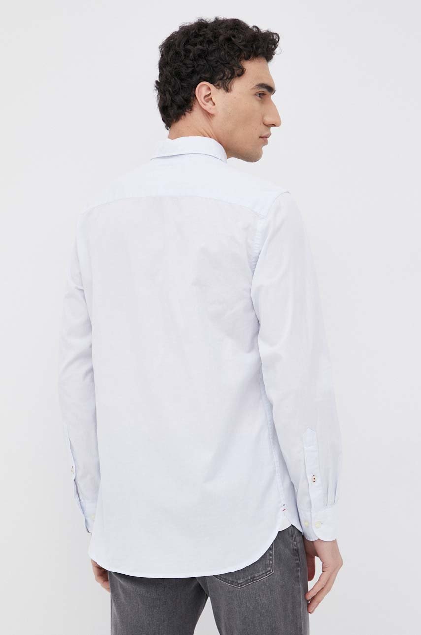 

Хлопковая рубашка Tommy Hilfiger мужская regular воротник button-down