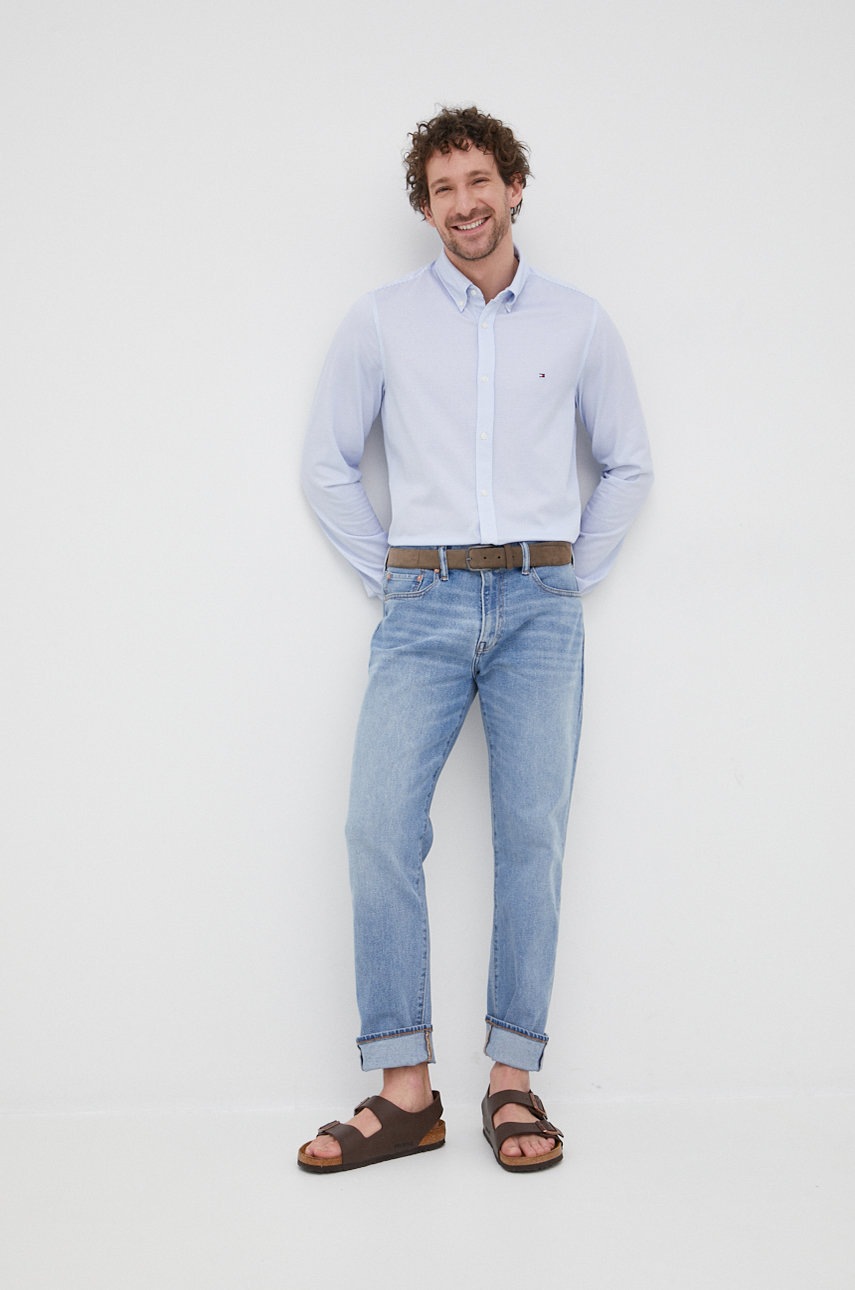 

Сорочка Tommy Hilfiger 1985 чоловіча slim комір button-down