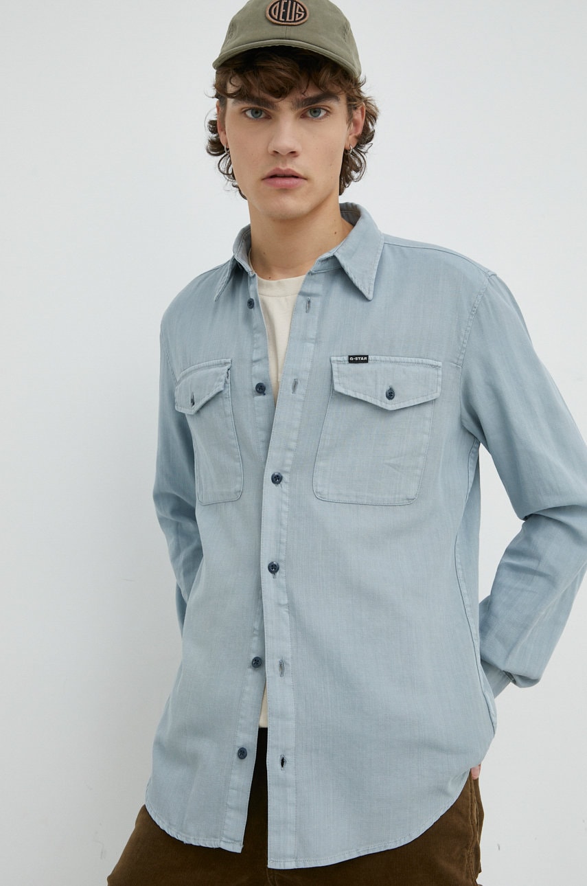 G-star raw camasa din bumbac barbati