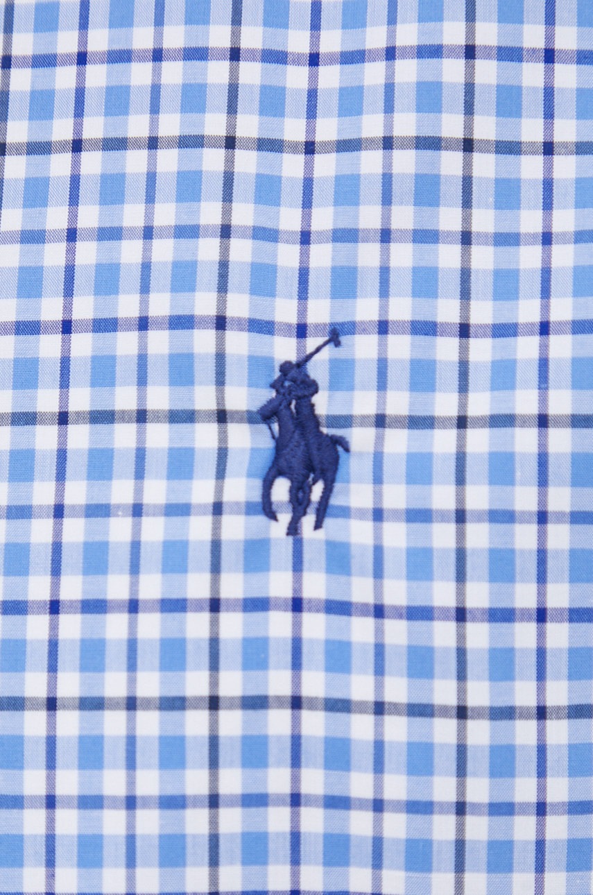 

Бавовняна сорочка Polo Ralph Lauren чоловіча slim класичний комір