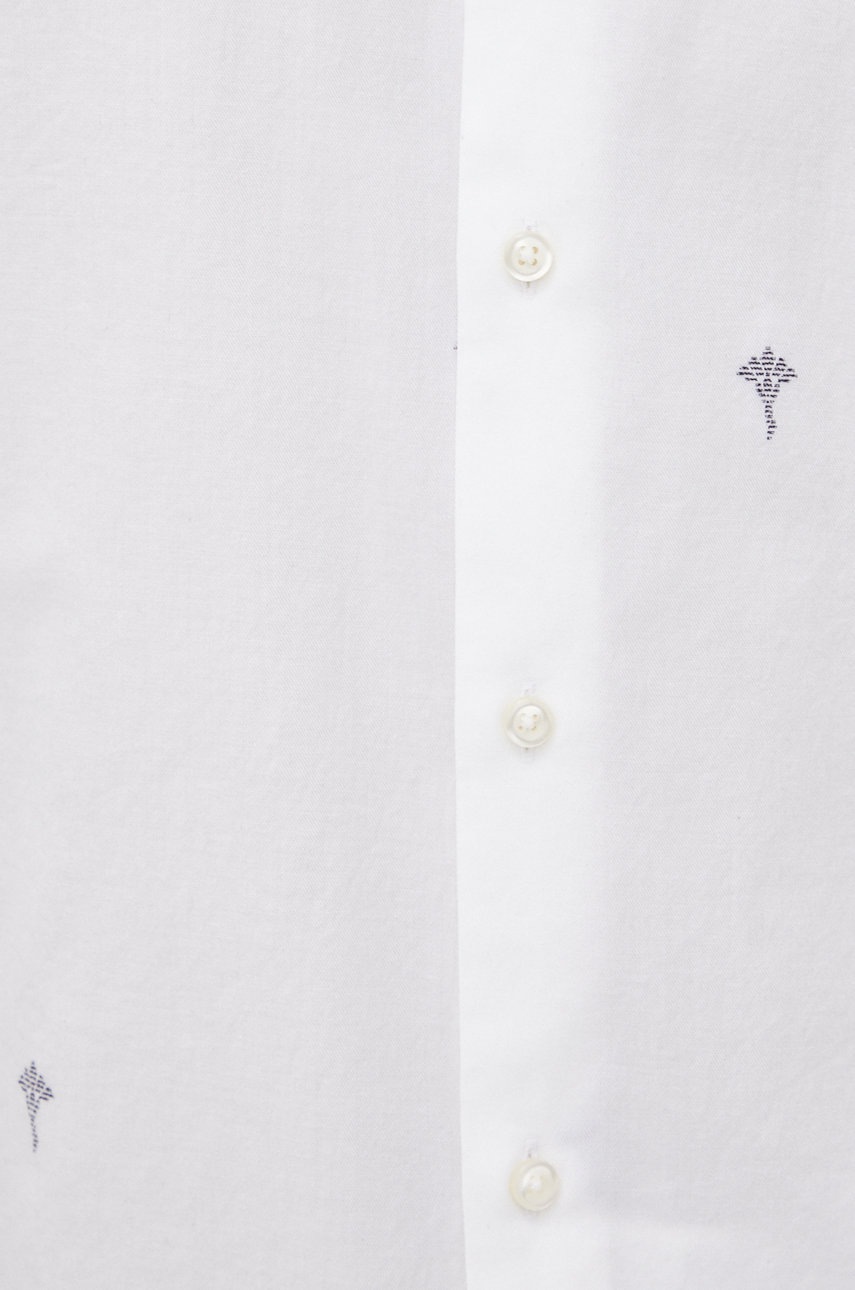 

Бавовняна сорочка Joop! чоловіча колір білий slim комір button-down